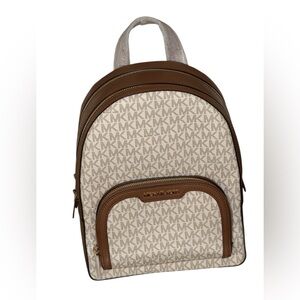 NWT Michael Kors Jaycee Medium Logo Backpack. Retail $358.00